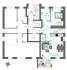 Grundriss der Wohnung