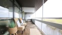 Loggia mit Blick auf das Zwischenahner Meer