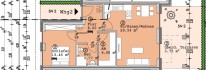 Grundriss Whg. 2