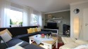 Wohn- und Esszimmer mit Kaminofen