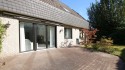 sonnige Terrasse