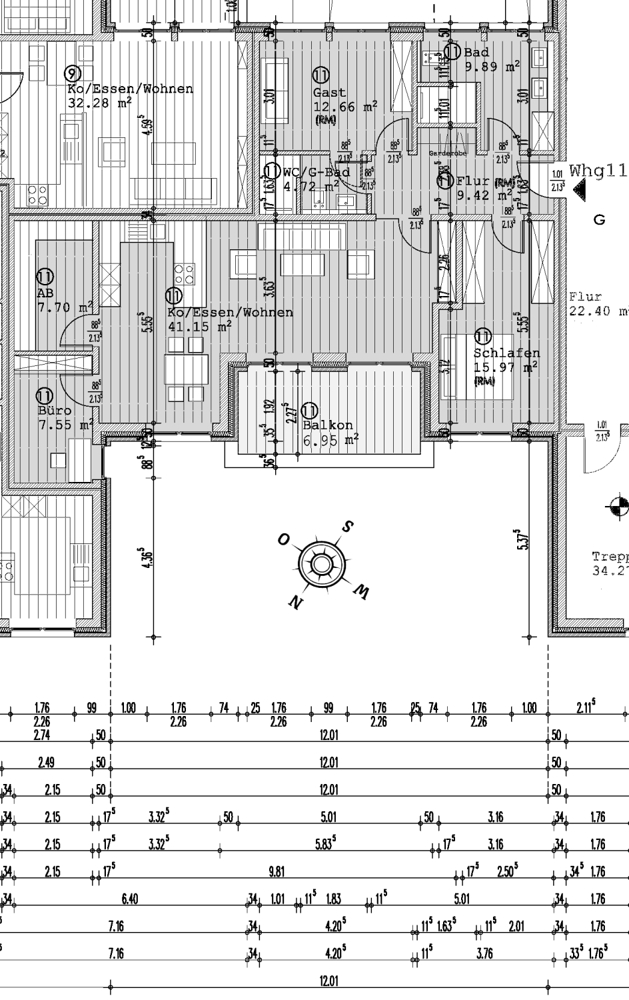Neubau! Hochwertige 4-Zimmer-Wohnung mit Balkon im Zentrum von Bad Zwischenahn - Photo 5