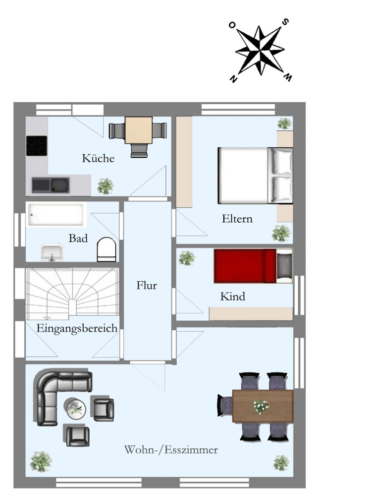 3-Zimmer-EG-Wohnung inkl. EBK und eigenem Garten in ruhiger Lage von Oldenburg-Ofenerdiek - Photo 5