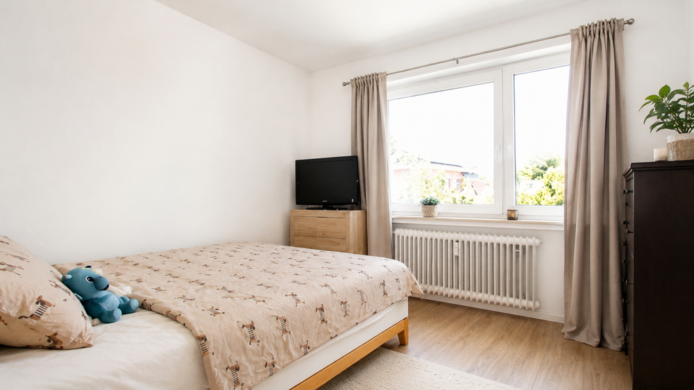 Renovierte, gepflegte 2-Zimmer-Obergeschosswohnung mit Balkon in direkter Nähe zur Polizeiakademie - Photo 3